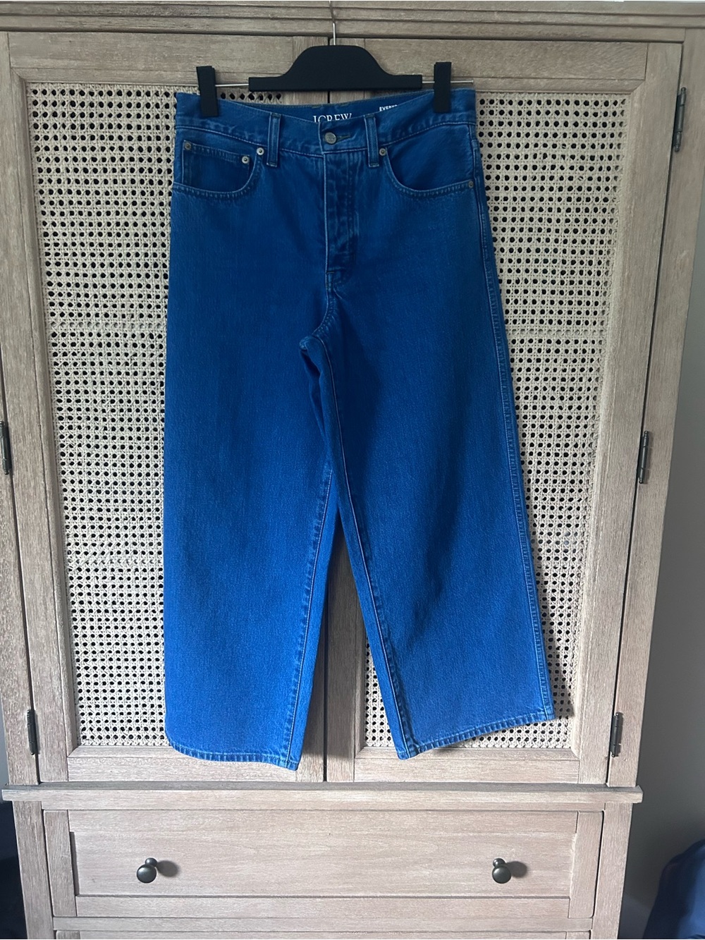 J. Crew Women’s Deep Blue Relaxed Jeans